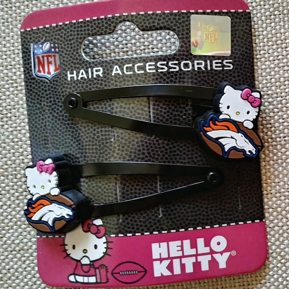 Denver Broncos Hello Kitty NFL Hair Accessories
